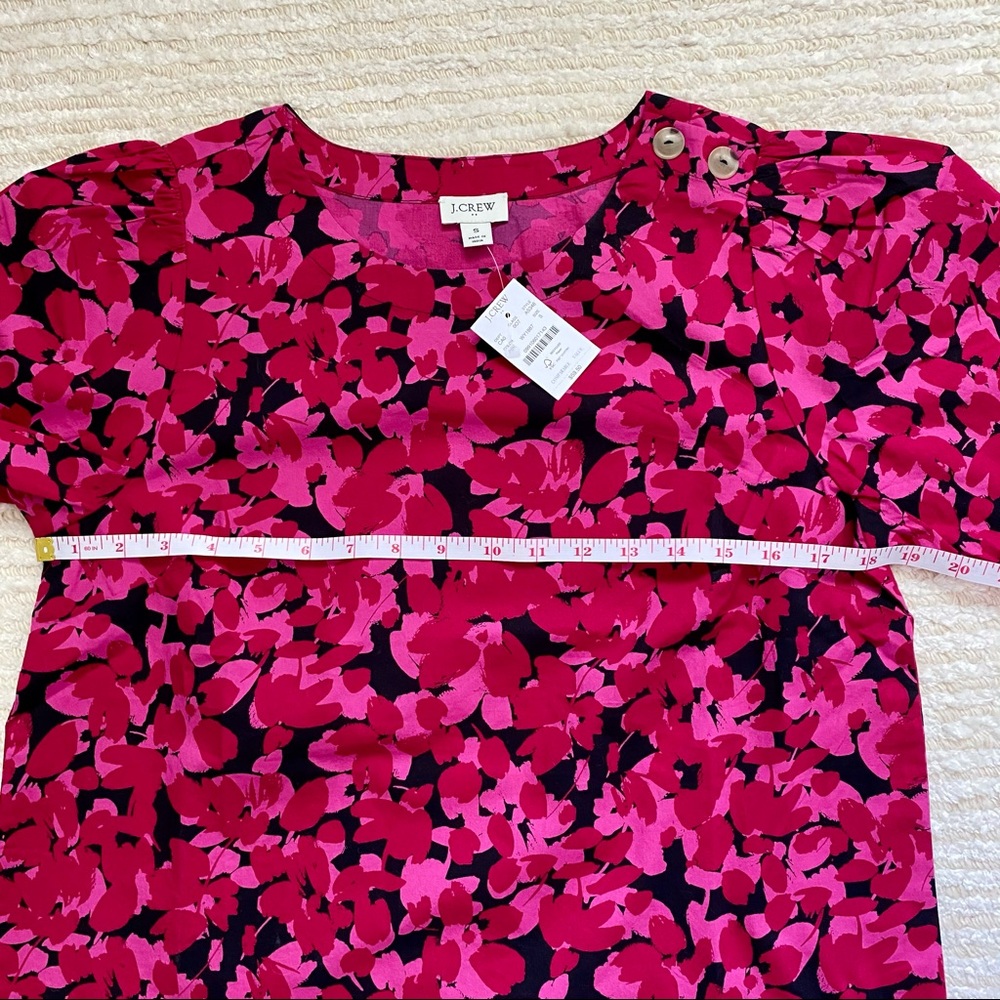 NWT J. Crew puff sleeve top - Picture 14 of 15